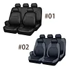 9Pcs PU Leather Car Seat Covers Universal Car Seat Protectors for Most Cars SUVs