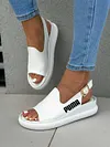 Damskie sk&oacute;rzane sandały PUMA&reg; 2024