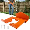 [US Local Warehouse] 2Pcs Grass Trimmer Storage Hooks Heavy-Duty Lawn Mower Hook Bracket for Garden