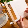 2pcs Cloth Rolling Tool Adjustable Cross Stitch Auxiliary Tools for Cross Stitch