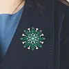 4Pcs Acrylic Special Shaped Snowflake Diamond Art Brooch Jewelry Kit for Girls