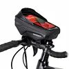1L Bike Phone Bag Waterproof Bicycle Upper Tube Bag for Smart Phones 4.7-6.8in