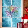 Diamond Painting 2D Flat Winter Snowflake Wall Door Decor