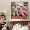 Grand-M&egrave;re Mignonne-Peinture Diamant De Forme Sp&eacute;ciale-30*30CM