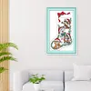 Cat Stocking -16CT Stamped Cross Stitch Kit(30*43cm)