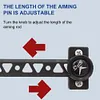 Adjustable Bow Sight Accurate Recurve Bow Sight Lightweight for Shooting Hunting