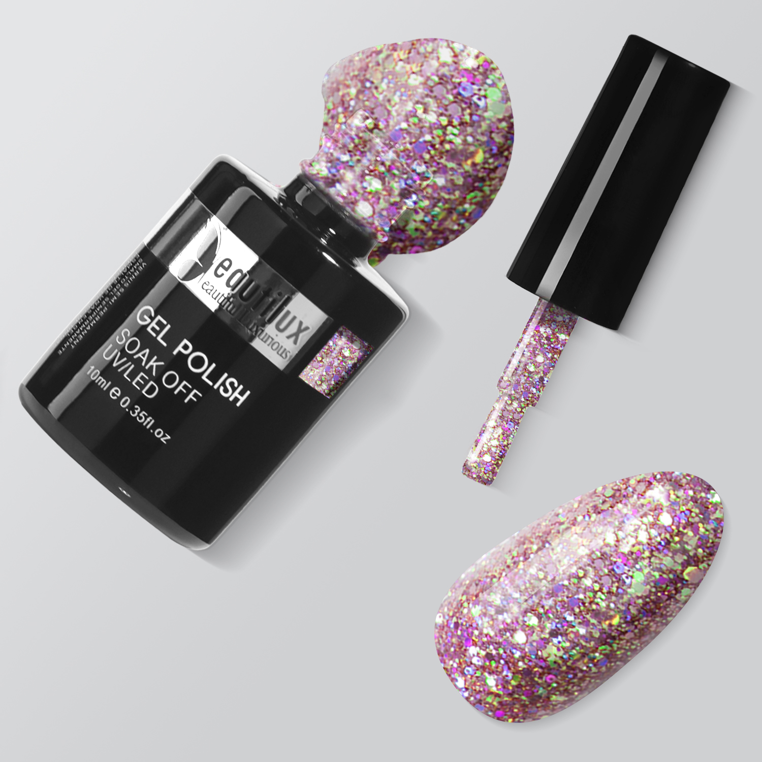 HEMA& TPO Free Nail Gel Polish Color 10ml Winter Collection-Aurore