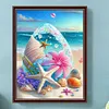 Beach - Round AB Drills Diamond Painting(35x45cm)