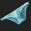 Men's T-Back Thongs Sexy lace Erotic Low Rise G-String Briefs Bulge Pouch Underwear