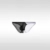 Men's Low Waist Transparent Sexy Ice Silk Seamless U-Convex Briefs