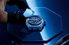 Blue 904L Steel Blue Dial - Perpetual Calendar Watch - 41mm