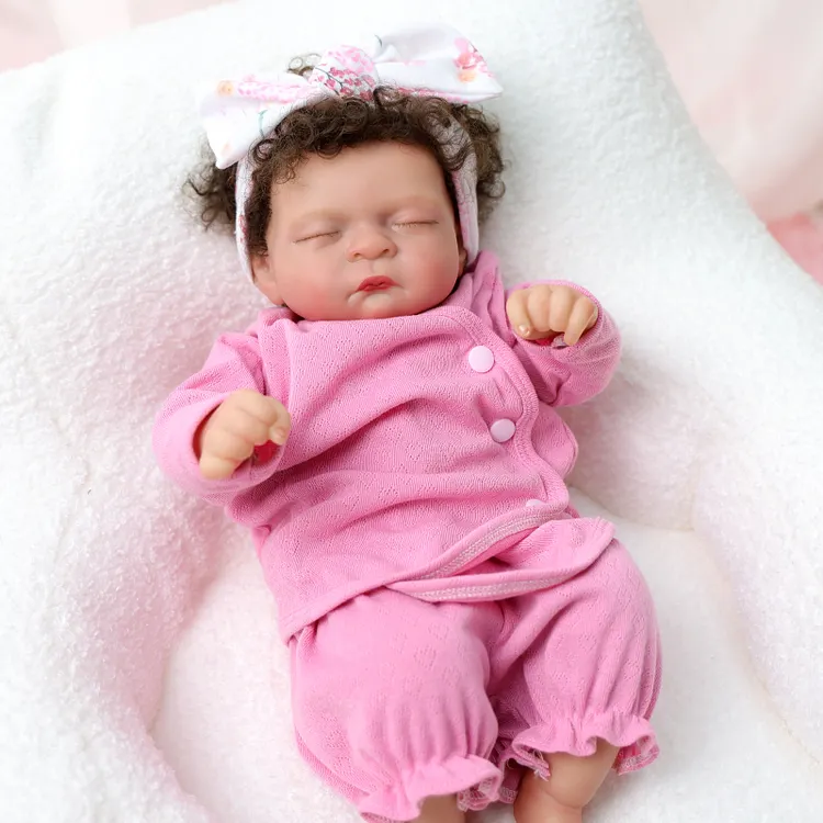 [90Days Lowest Price]Babeside Sleeping Reborn Baby Polly 17" Newborn Girl Healing of the Heart