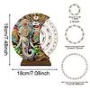 Diamond Painting Wooden Elephant Moon Perpetual Calendar