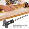 Wood Wheel Marking Scriber Carbide Blade Parallel Line Simplified Planner