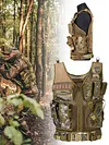 Nylon Molle Vest Adjustable Combat Body Armor Vests Multi-Pocket Hunting Vest