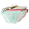 Men's Transparent Mesh Triangle Briefs Underwear See Through Bulge Pouch Underpants Brief