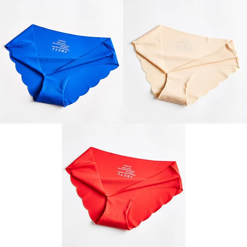 3 Pcs Women's Panties Seamless Underwear For Woman Sexy Lingerie Briefs Female Lingerie Sports Women Underwear New Sale BANNIROU
