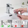 Small Fountain Faucet Extender, Multi-Angle Swivel Faucet with Four Water Flow Modes, M22/M24 Universal Adapter, Suitable for Kitchens and Bathrooms