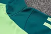 Joyfball 2024/2025 Mexico Half-Pull Training Suit Green Football Shirt 1:1 Thai Quality