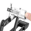 Bicycle Foldable Lock High Security Lock for Motorcycle Scooter E-Bike (Black)