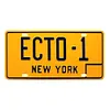 ECTO1 - Enseigne M&eacute;tallique de permis de voiture(30*15cm)