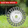 Grass Trimmer Disc Steel Wire Trimmer Head Garden Power Tool Accessories (5in)