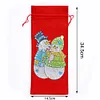 5D DIY Diamond Painting Wine Bag Mosaic Special Shape Drill Bottle Bag Kits