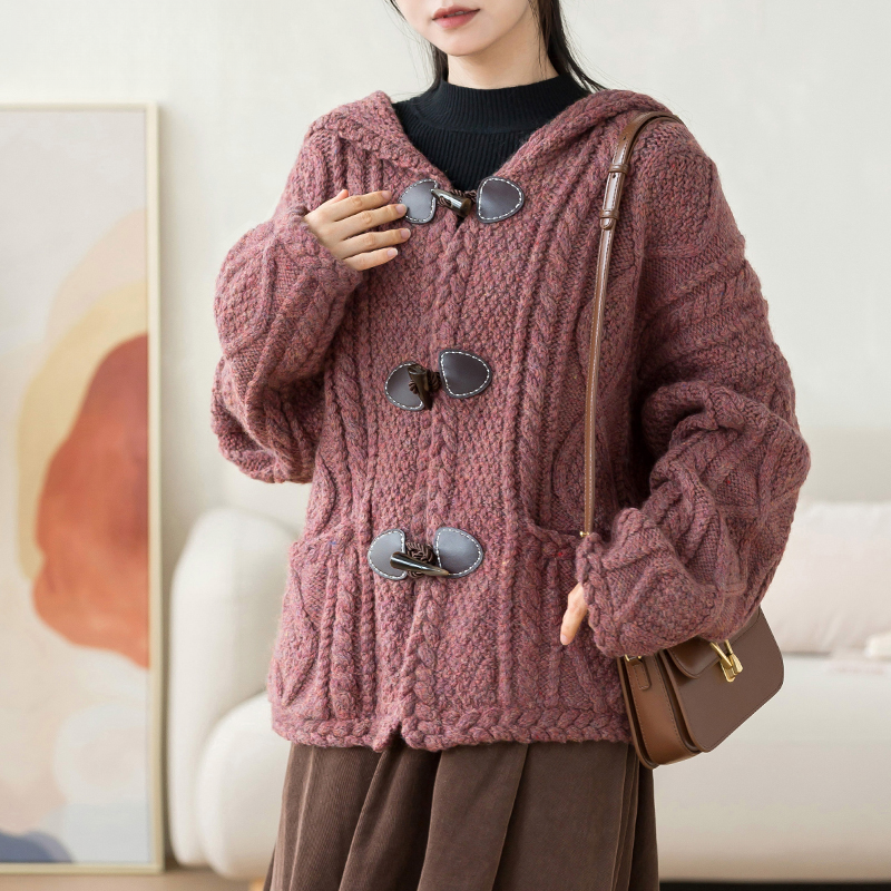 Susan's Cozy Hooded Sweater DIY Knit Kit: Yarn Pack