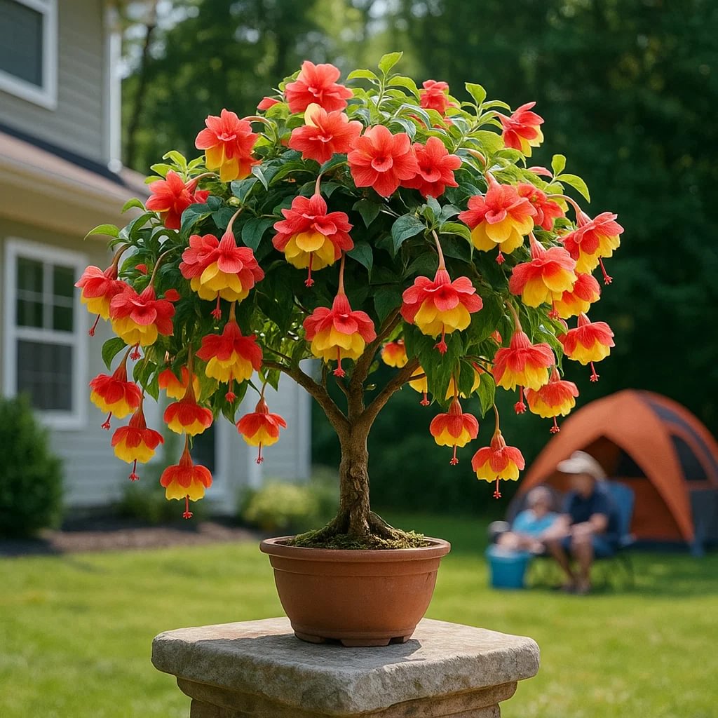 Ruby-🔔Double Fuchsia Bulbs