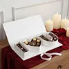 Empty Flower Gift Box with I Love U Design Cardboard Letter Shaped Fillable Flower Box for Valentine Day Anniversary Romantic Occasions