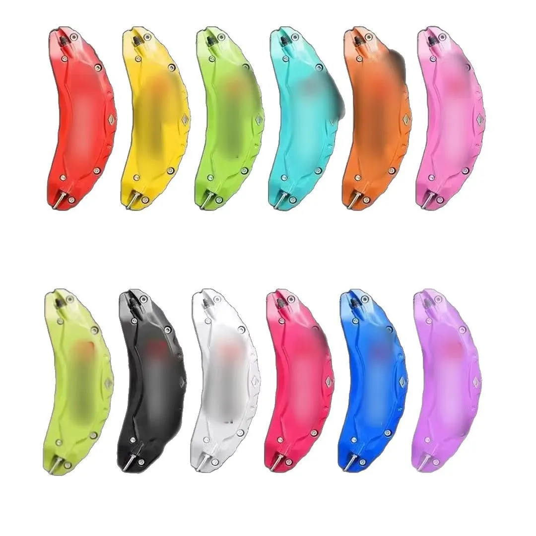Car caliper modification: Aluminum alloy brake caliper cover decoration (aluminum alloy screw fixing type)