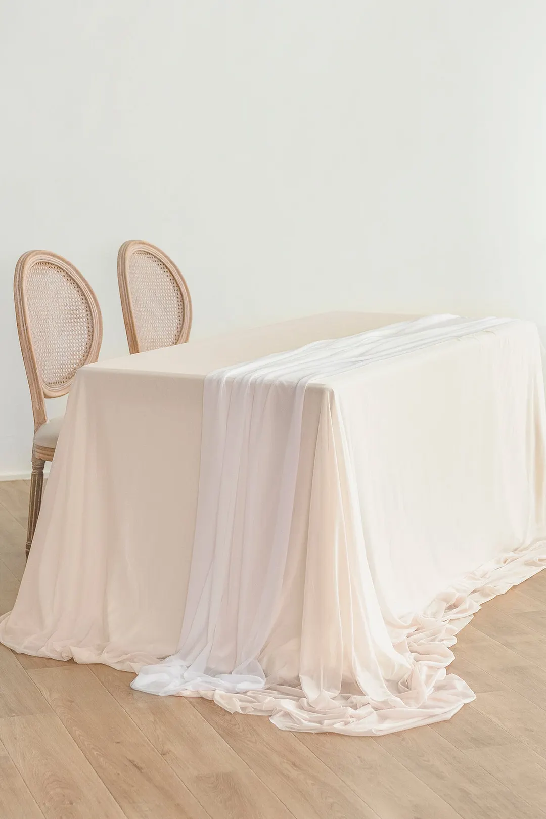 Head Table Floral Swags in Burgundy & Dusty Rose