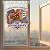 Diamond Painting Single-Sided Acrylic 250th Anniversary of the Founding of the US Hanging Pendant Sun Catcher for Home Garden Wall Door