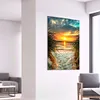 >SALE<Seascape 5D DIY Full Square Diamond Painting Rhinestone Beadwork (F008)