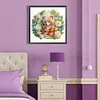 >SALE<DIY Partial Special Shaped Drill Diamond Painting Simple Bear 40x40cm