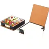 Cross Leather Diamond Art Note Box with 160 Sheets of Paper for Adults Beginners