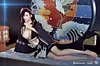 1/4 Scale Lockhart Tifa with LED - (FF7) Final Fantasy VII Resin Statue - Anonymous Studios