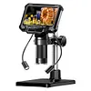4.3 Inch Digital Microscope 1080P Coin Microscope PC View Soldering Microscope