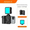 UURIG Smartphone Camera Shutter Remote Handle Grip with Detachable Wireless Remote Control,Three-Speed Adjustable Fill Light for iPhone Samsung Google OnePlus Phones Video/Photo Shooting