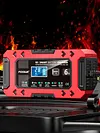 12V6A Car Battery Charger Fast Charge LCD Display Pulse Full Intelligent Charger