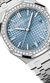 Silver 904L Steel Light Blue Dial - Automatic - 34mm
