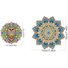 DIY Diamond Painting Double Layer Rotating Fridge Magnet Special Shaped Diamond Art Craft Kit