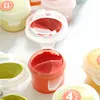 9pcs DIY Wooden Coasters Paint by Numbers Acrylic Painting