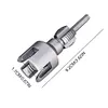 Integrated Internal & External Pipe Threading Tool for Electric Drill (2PCS 4&6)