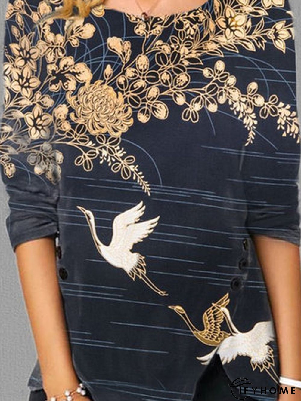 Long Sleeve Vintage T-shirt | IFYHOME
