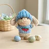 Handmade Mini Bunny Hug Cute with Gift Box Card Soft Floppytiny Easter Bunnie Best Gifts for Bunny Easter Holiday Birthday