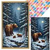 Forest Bear- Round/Square AB Drills Diamond Painting(75*45cm)