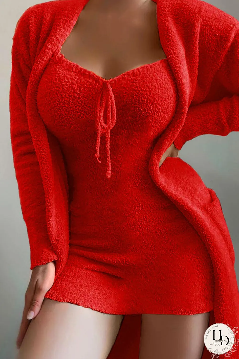 White Sexy Casual Solid Basic V Neck Long Sleeve Two Pieces