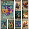 Vintage Poster Dragon - 11CT Stamped Cross Stitch 40*50cm/15.75*19.69in
