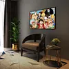 >SALE<Anime Group Photo 5D Full Round Diamond Painting DIY Kit 45x30cm (PSD065)